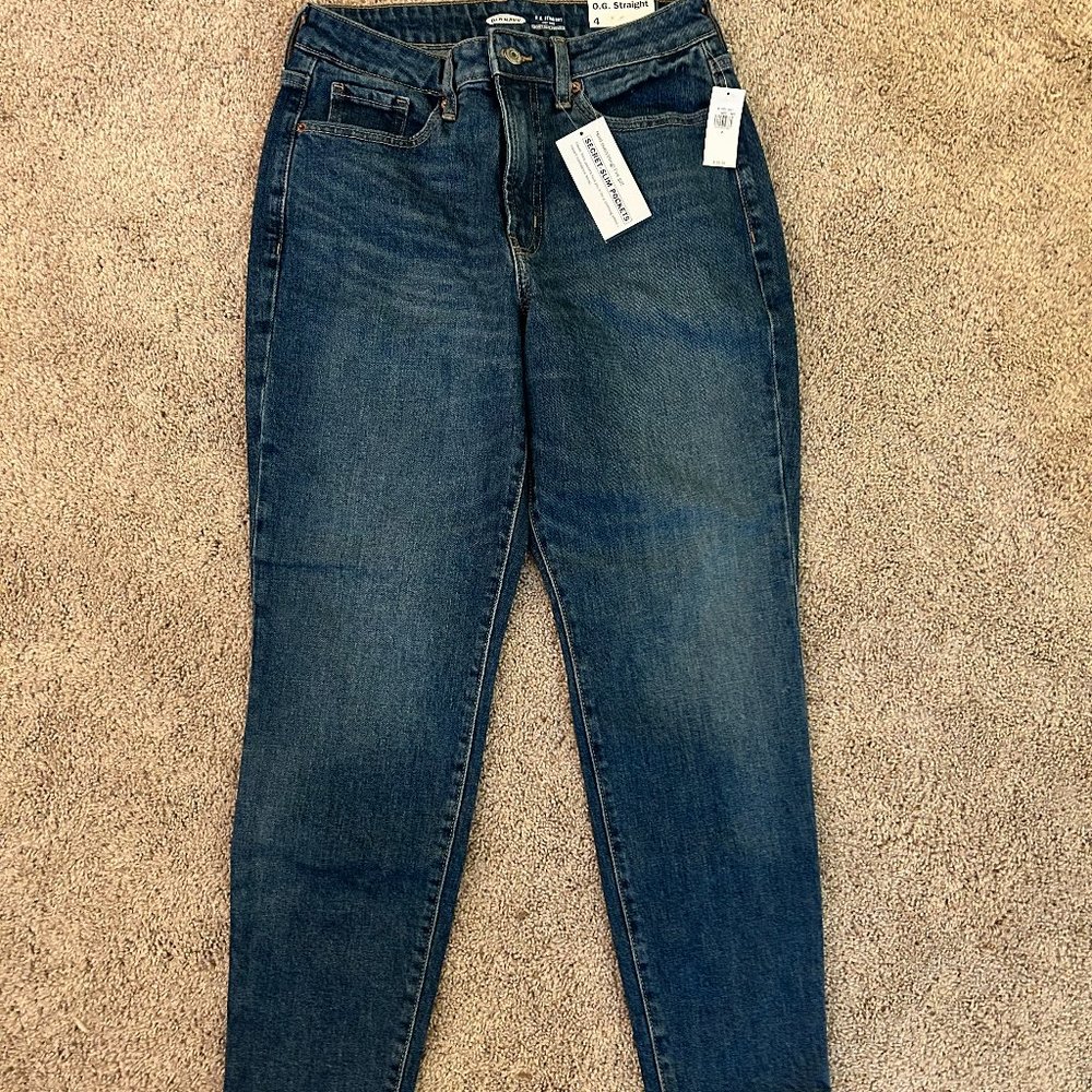 Old Navy O.G. Straight Jeans - Size 4